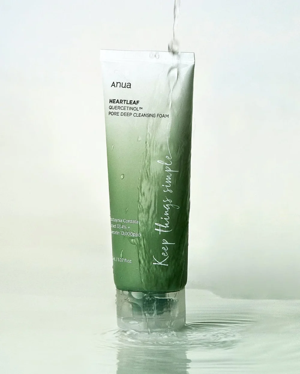 [ANUA] HEARTLEAF QUERCETINOL PORE DEEP CLEANSING FOAM – Image 4