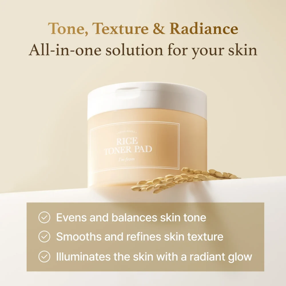 [I'M FROM] Rice Toner Pad – Image 5