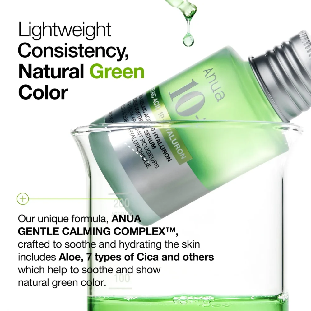 [ANUA] Azelaic Acid 10 Hyaluron Redness Soothing Serum – Image 11