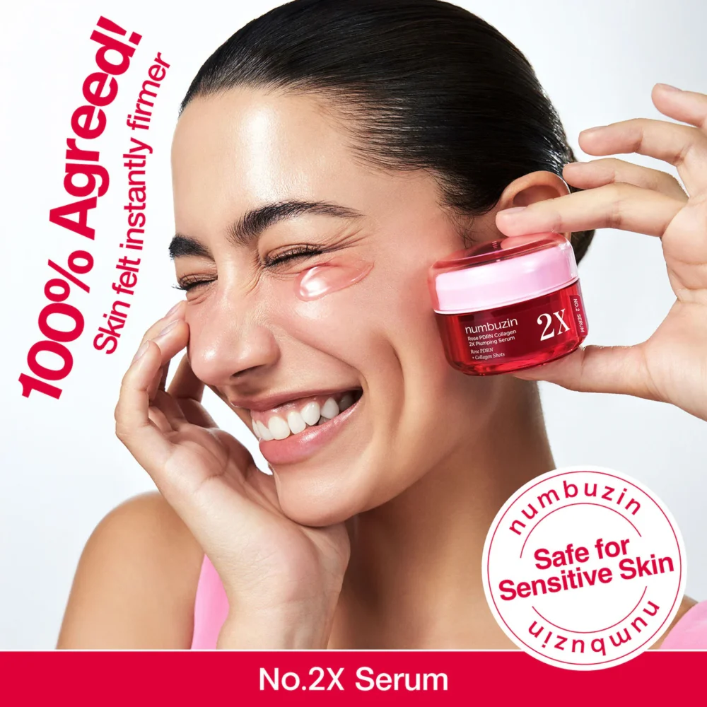 [Numbuzin] No.2 Rose PDRN Collagen Plumping Serum – Image 6