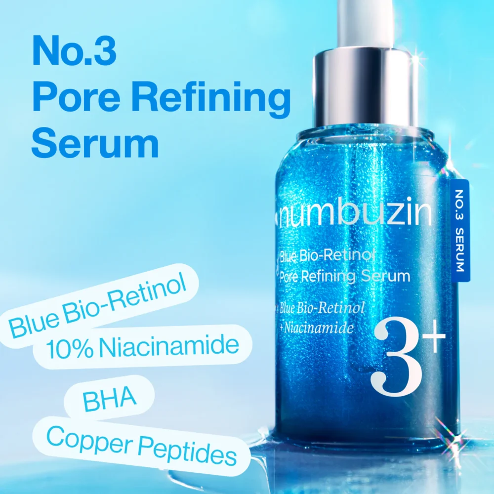 [NUMBUZIN] No.3 Blue Bio-Retinol Pore Refining Serum – Image 3