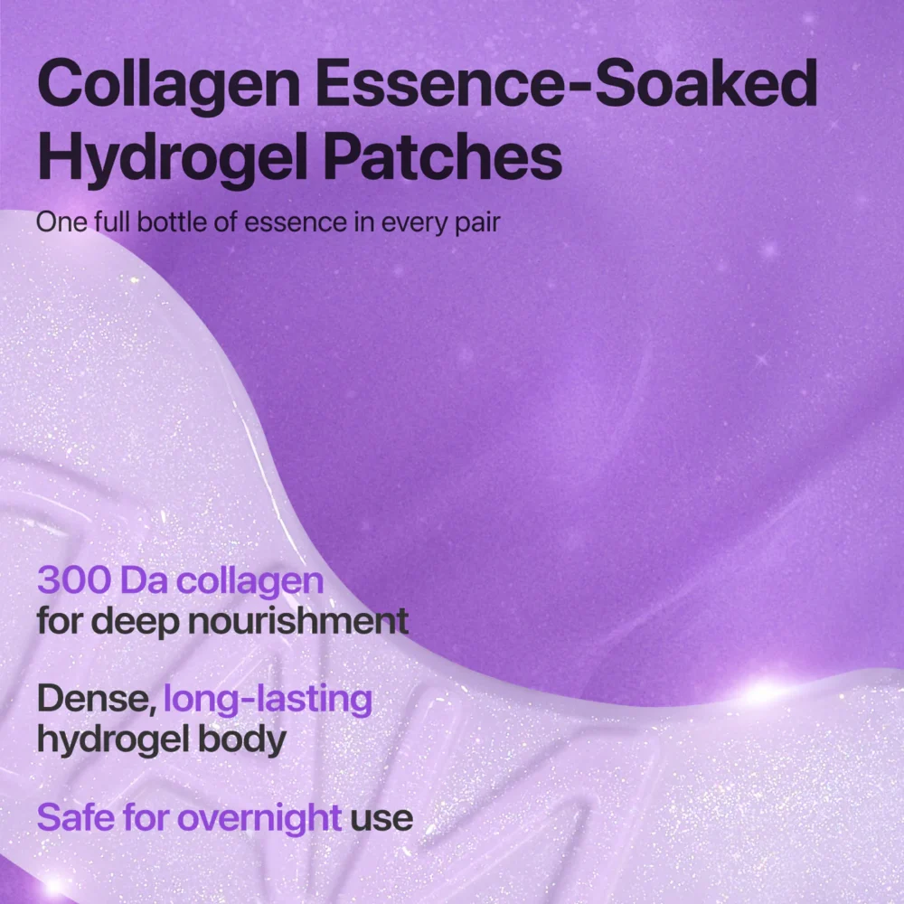 [NUMBUZIN] No.9 NAD+ Collagen Under Eye Patches (5 Pairs) – Image 6