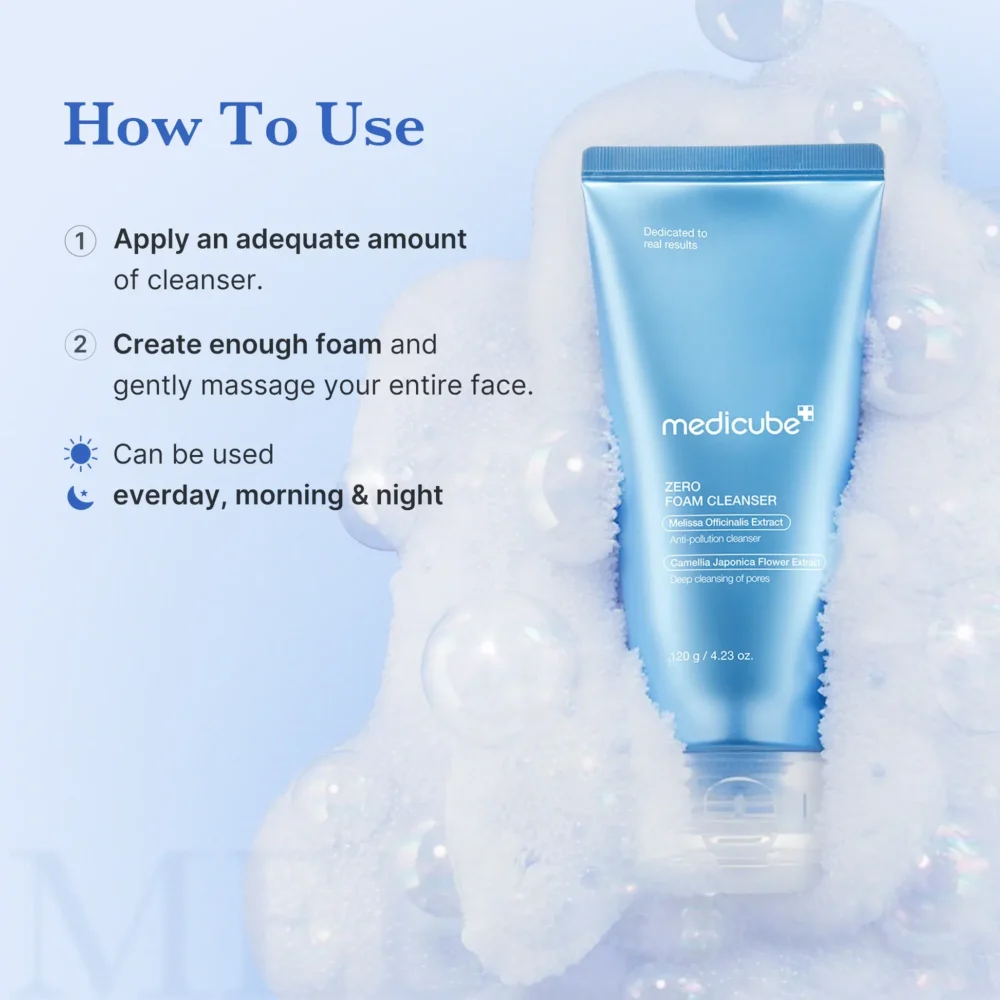 [Medicube] Zero Foam Cleanser – Image 6