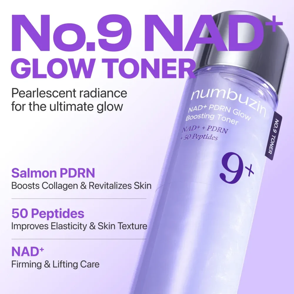 [NUMBUZIN] No.9+ NAD+ PDRN Glow Boosting Toner – Image 3